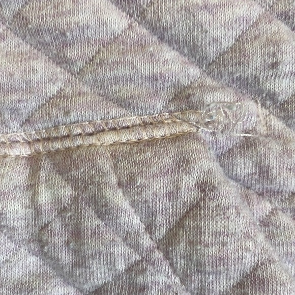 Orvis quilted pullover. Light lavender size Sm. Long sleeved. - Picture 4 of 9